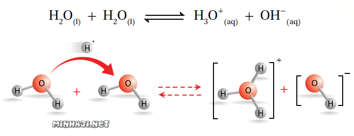 التأين الذاتي للماء التأين الذاتي للماء